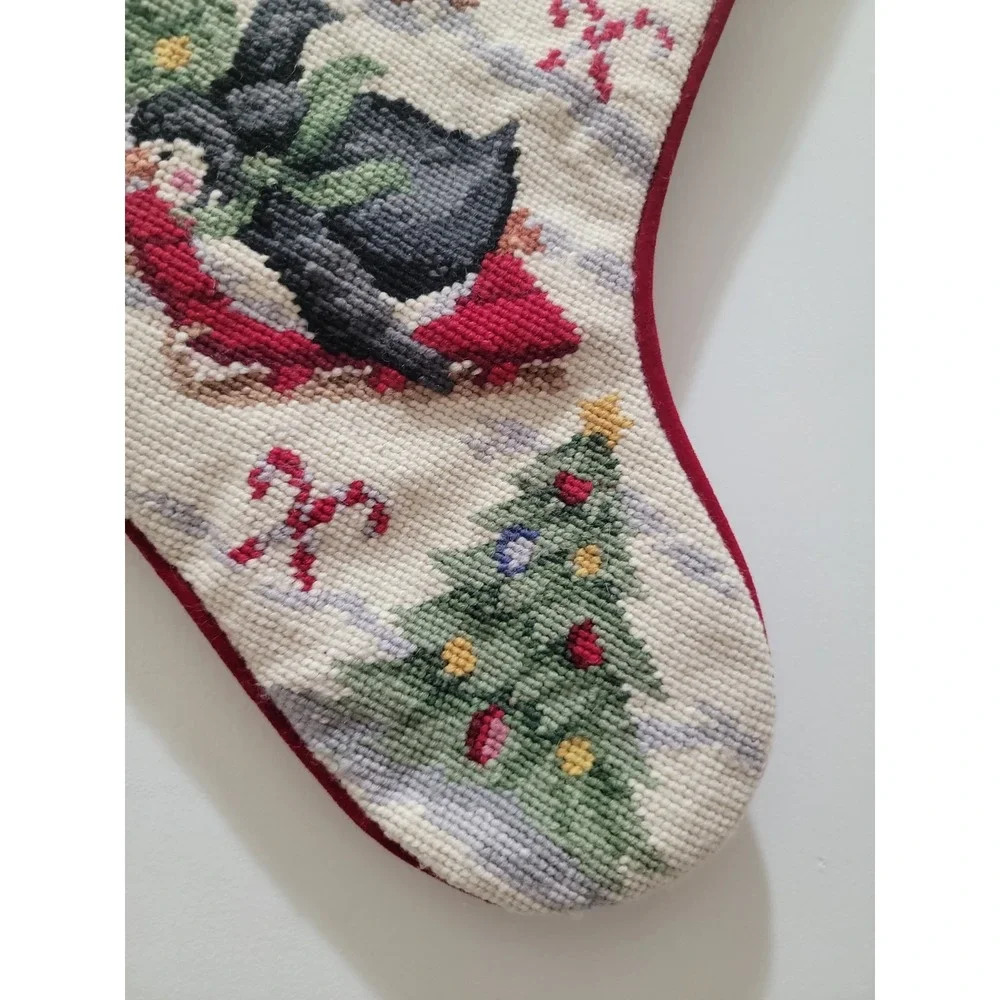 Hand Embroidered Christmas 17